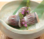 小鰺のお造り 薬味包み